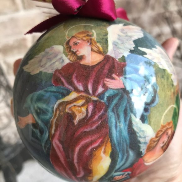 Angel Ornament Tomorrow Today Christmas Vintage - Picture 5 of 15